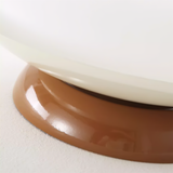 Eliorae | Retro Dome Ceiling Light in Green & Brown for Modern Interiors