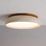 Luvia | Travertine Stone Ceiling Light with Soft Warm Glow
