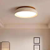 Luvia | Travertine Stone Ceiling Light with Soft Warm Glow