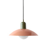 Velorae | Bauhaus Nordic Pendant Light in Macaron Colours for Dining and Kitchen Lighting