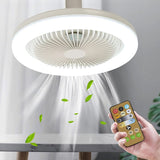 LED Ceiling Fan Light with Remote Control – Easy Screw-In Installation