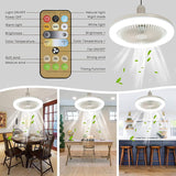 LED Ceiling Fan Light with Remote Control – Easy Screw-In Installation
