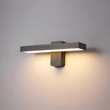 Halven | IP65 Hardwired Outdoor Wall Light in Aluminium with Warm White LED, Wall Switch or Motion Sensor