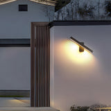 Halven | IP65 Hardwired Outdoor Wall Light in Aluminium with Warm White LED, Wall Switch or Motion Sensor