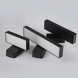 Halven | IP65 Hardwired Outdoor Wall Light in Aluminium with Warm White LED, Wall Switch or Motion Sensor