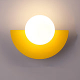 Elmara | Scandinavian Half Moon Wall Light with Integrated LED and Minimalist Nordic Design