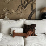 Virex | Dachshund Decorative Cushion for Sofa and Bed