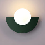 Elmara | Scandinavian Half Moon Wall Light with Integrated LED and Minimalist Nordic Design