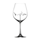 Evara | Creative Shark Wine Glass for Red and White Wine Lovers
