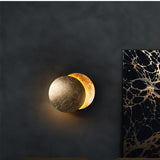 Vessira | Solar Eclipse LED Wall Light with Sculptural Halo Glow for Modern Interiors