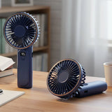 Mini Handheld Fan – Portable USB Rechargeable Pocket Fan