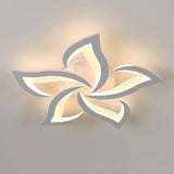 Lysellea | Contemporary Flower Ceiling Light with Integrated LED and Decorative Acrylic Design