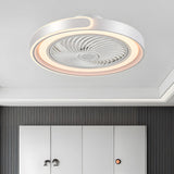 Kemi | Modern Ceiling Fan with LED Light, 5-Blade DC Motor and 6 Speed Settings for Living Room and Bedroom