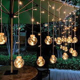 Seno | Solar Star and Moon String Lights with LED for Garden, Patio and Balcony Decoration