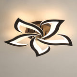 Lysellea | Contemporary Flower Ceiling Light with Integrated LED and Decorative Acrylic Design