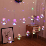 Seno | Solar Star and Moon String Lights with LED for Garden, Patio and Balcony Decoration