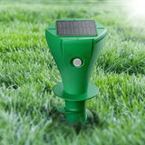 Orvielle | Solar Ultrasonic Mole Repellent Stake with IP65 Rating for Garden and Lawn Pest Control