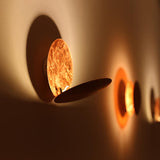 Vessira | Solar Eclipse LED Wall Light with Sculptural Halo Glow for Modern Interiors