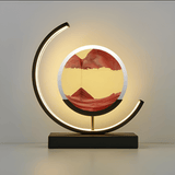 Nolirae | Moving Sand Art Table Lamp with LED Ambient Lighting and Colour Changing Modes