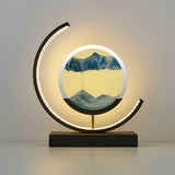 Nolirae | Moving Sand Art Table Lamp with LED Ambient Lighting and Colour Changing Modes