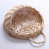 Elyvia | Handmade Rattan Wall Planter Basket for Plants and Flowers