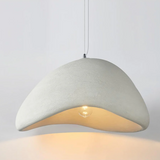 Lunora | Sculptural Wabi-Sabi Pendant Light with Soft Ambient Lighting
