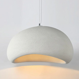 Lunora | Sculptural Wabi-Sabi Pendant Light with Soft Ambient Lighting