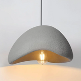 Lunora | Sculptural Wabi-Sabi Pendant Light with Soft Ambient Lighting