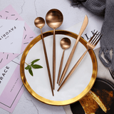 Xyra | Premium Plated Stainless Steel Flatware Set for Elegant Dining