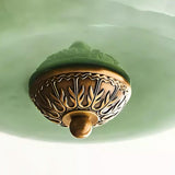 Sirela | Vintage Pumpkin Glass Pendant Light with Coloured Shades for Dining Rooms & Kitchens