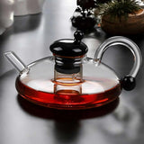 Talora | Borosilicate Glass Filtration Teapot Set with Cups
