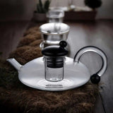 Talora | Borosilicate Glass Filtration Teapot Set with Cups