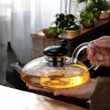 Talora | Borosilicate Glass Filtration Teapot Set with Cups