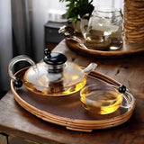 Talora | Borosilicate Glass Filtration Teapot Set with Cups