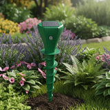 Orvielle | Solar Ultrasonic Mole Repellent Stake with IP65 Rating for Garden and Lawn Pest Control