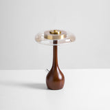 Orlaya | Brass and Glass Table Lamp with 3 Colour Temperatures and Integrated LED