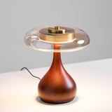 Orlaya | Brass and Glass Table Lamp with 3 Colour Temperatures and Integrated LED