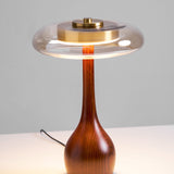 Orlaya | Brass and Glass Table Lamp with 3 Colour Temperatures and Integrated LED