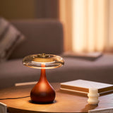 Orlaya | Brass and Glass Table Lamp with 3 Colour Temperatures and Integrated LED