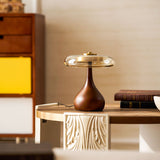 Orlaya | Brass and Glass Table Lamp with 3 Colour Temperatures and Integrated LED