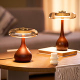 Orlaya | Brass and Glass Table Lamp with 3 Colour Temperatures and Integrated LED