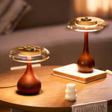 Orlaya | Brass and Glass Table Lamp with 3 Colour Temperatures and Integrated LED