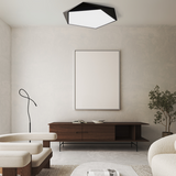 Veluna | Geometric LED Ceiling Light with Slim Profile for Modern Interior Lighting