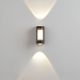 Vaselle | Nordic Up Down LED Outdoor Wall Light with Frosted Acrylic and IP65 Waterproof Aluminium Design