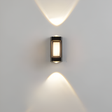 Vaselle | Nordic Up Down LED Outdoor Wall Light with Frosted Acrylic and IP65 Waterproof Aluminium Design