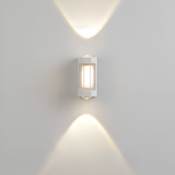 Vaselle | Nordic Up Down LED Outdoor Wall Light with Frosted Acrylic and IP65 Waterproof Aluminium Design