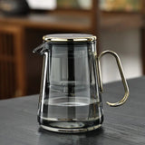 Velorix | Premium Glass Teapot with Magnetic Infuser and Tea Switch