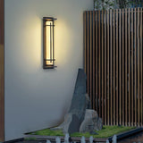 Nolvi | Modern Outdoor LED Pillar Wall Light in Stainless Steel with IP65 Waterproof Rating for Garden and Patio