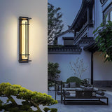 Nolvi | Modern Outdoor LED Pillar Wall Light in Stainless Steel with IP65 Waterproof Rating for Garden and Patio