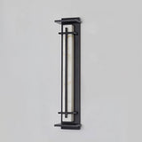 Nolvi | Modern Outdoor LED Pillar Wall Light in Stainless Steel with IP65 Waterproof Rating for Garden and Patio